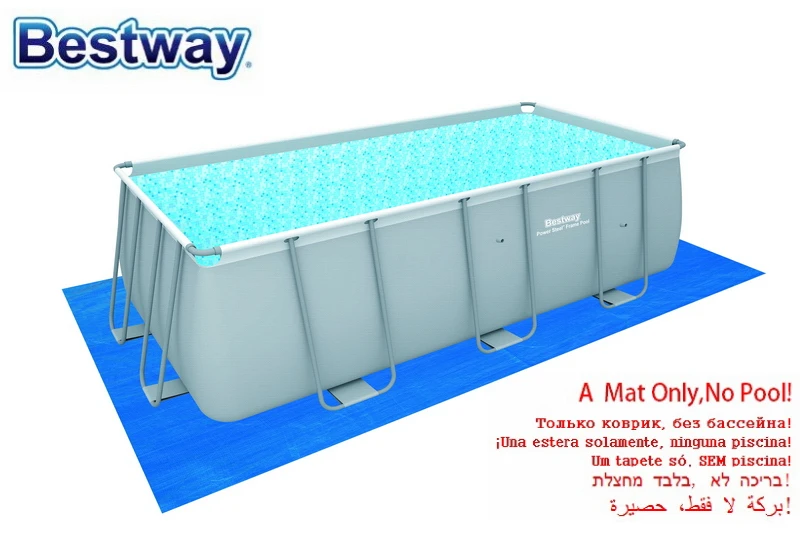 58264 Bestway 5 м x 3 м матрац 19" x 118" ткань для заземления, обеспечивающая дополнительную защиту на дно над поверхностью бассейна без бассейна