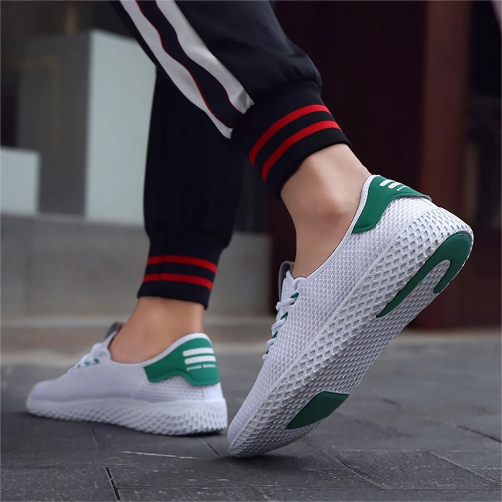 2019 Men's summer running mesh sneakers students breathable sports and leisure shoes  for male comfortable sneakers homens 40 (18)