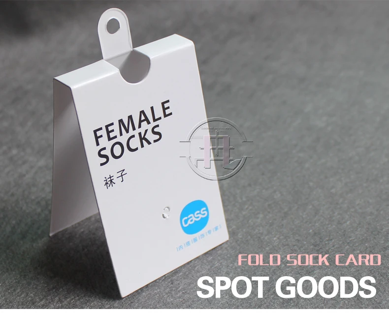 wholesale stock goods socks hang tags ,paper printed swing hang tag for