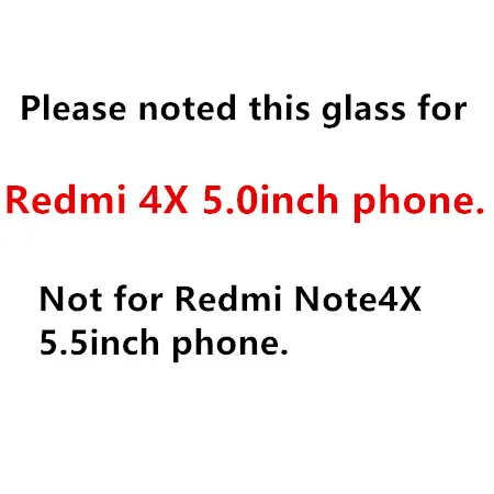 Redmi4X 9H новая полноразмерная Защитная пленка для экрана, закаленное стекло для Xiaomi Redmi 4X4X5 дюймов Xaomi защитный чехол