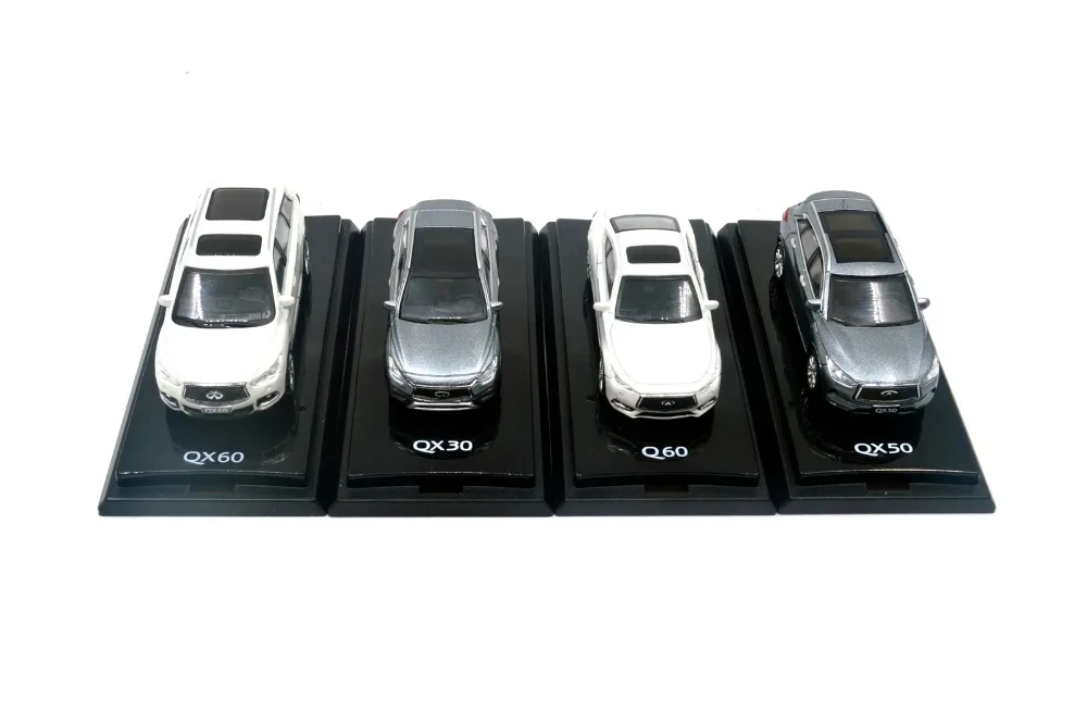 Модель Paudi 1/64 в масштабе 1:64 Infiniti QX60 QX50 QX30 Q60 комбинированная литая модель