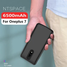 NTSPACE Внешнее зарядное устройство чехол s для Oneplus 7 power bank чехол 6500 мАч портативный противоударный внешний аккумулятор Зарядка задняя крышка