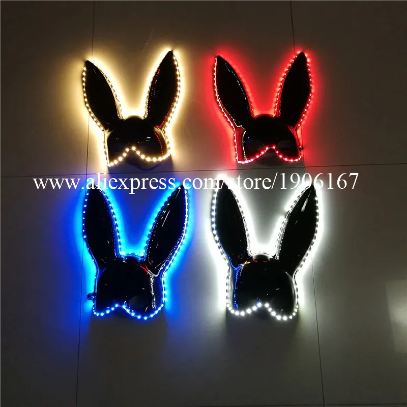 Led rabbit mask 01