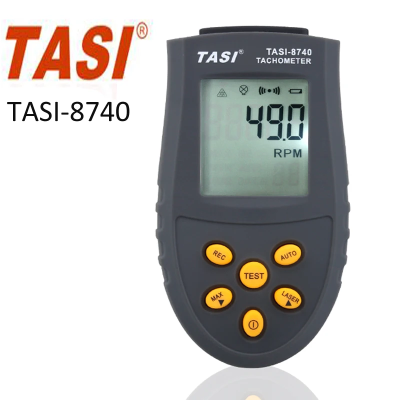 TASI 8740 Digital Tachometer, Measuring Range 2.5RPM99,999RPM range