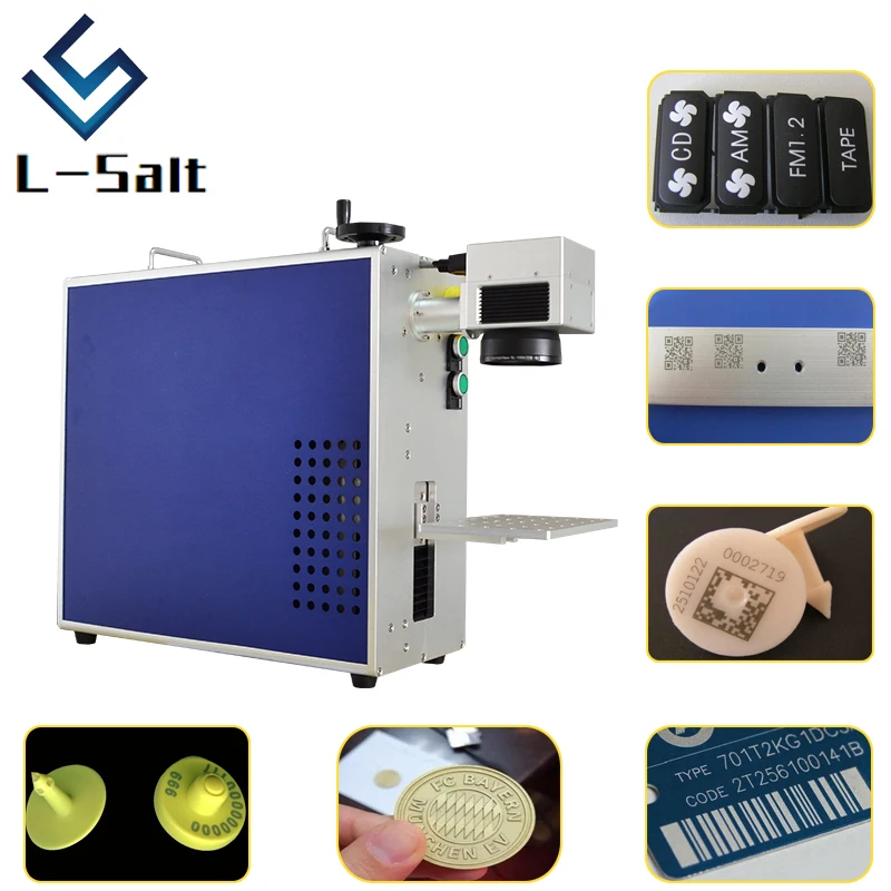 

color laser marking machine Black Marking and Color marking 30W M6 JPT Mopa