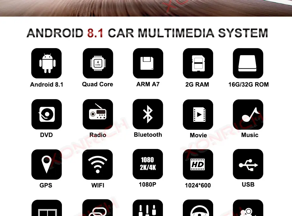 Best Car Multimedia Player GPS Android 8.1 2 Din DVD Automotivo For TOYOTA/AURIS/Altis/COROLLA 2012 2013 Radio FM 4 Core Wifi 8