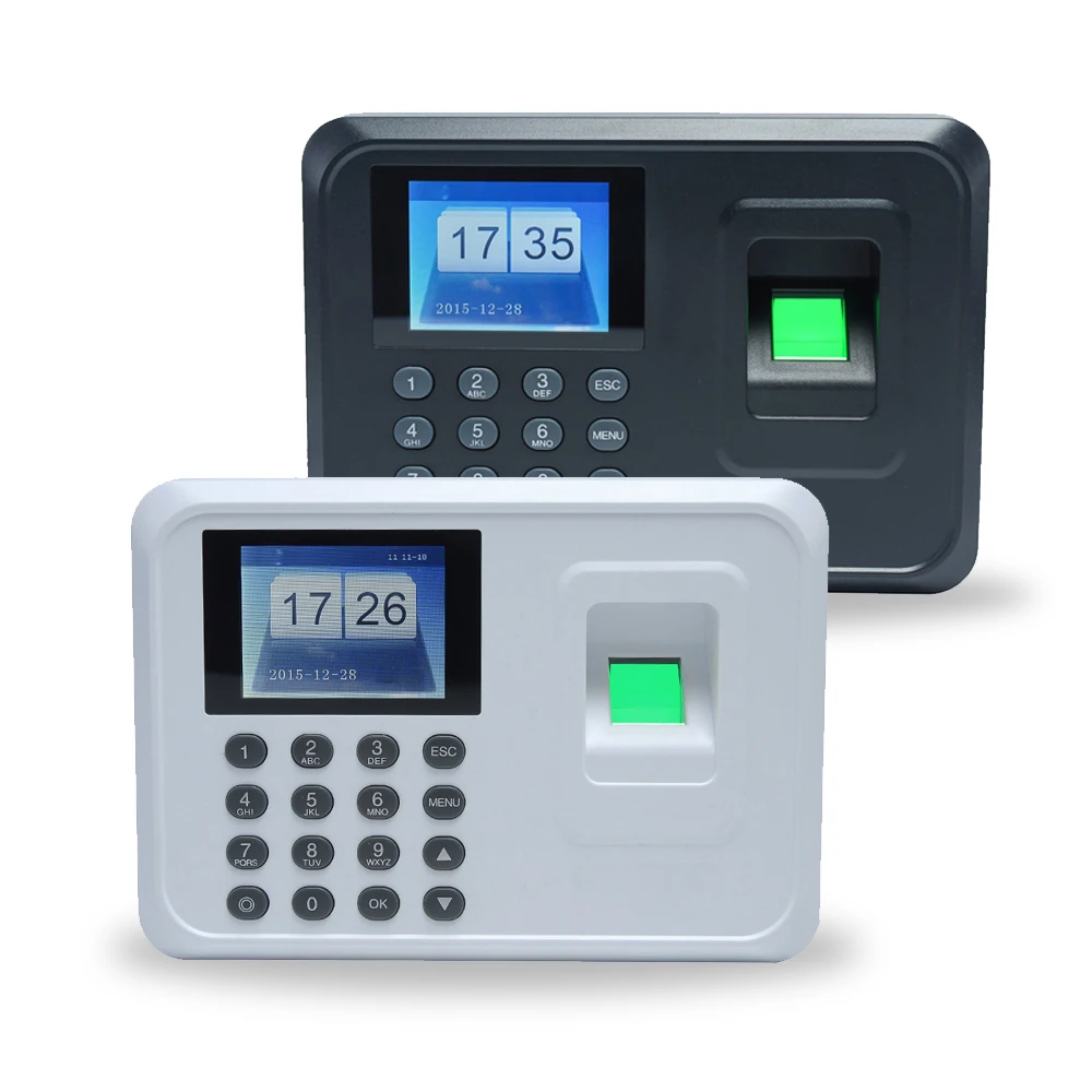

Intelligent Biometric Fingerprint Password Attendance Machine Workers Checking-in Recorder Time Attendance Machine UK Plug