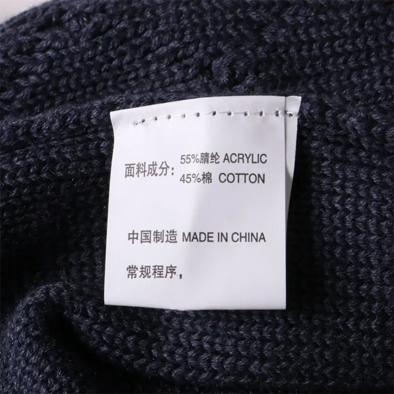 MuLS 2019 Heavy-Knit Half Zipper Pullover Sweater Men Winter Warm Thicken Cable knitwear Sweater Jumpers Male Cotton Acrylic 3XL 05