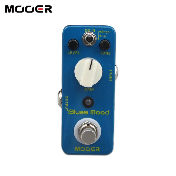 Педаль с эффектом MOOER Blues педаль для вождения полностью металлическая|mooer blues mood|true