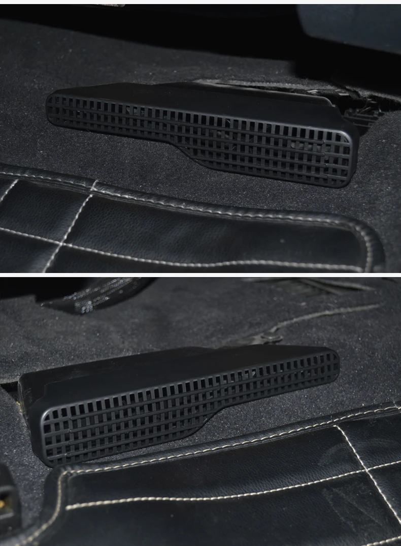 ABS 2 шт./лот воздушный вентиляционный пылезащитный чехол под сиденье Кондиционер автомобильный Стайлинг для Фольксваген 2011- Touareg аксессуары