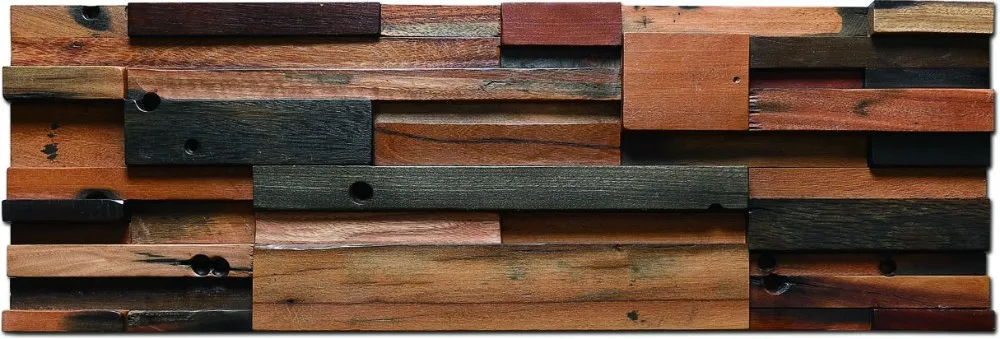 Tst Wooden Panel Wall Deco Striped 3d Background Rustic Tile
