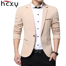 HCXY Mode Männer Blazer Casual Anzüge Slim Fit anzug jacke Männer Sping Kostüm Homme, Terno Masculin Blazer jacke