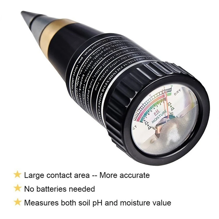 Портативный измеритель PH влажности почвы 1-8 PH 3-8 тестер влажности для садовых растений Цветочный Урожай гидропонный анализатор 10-80% гигрометр