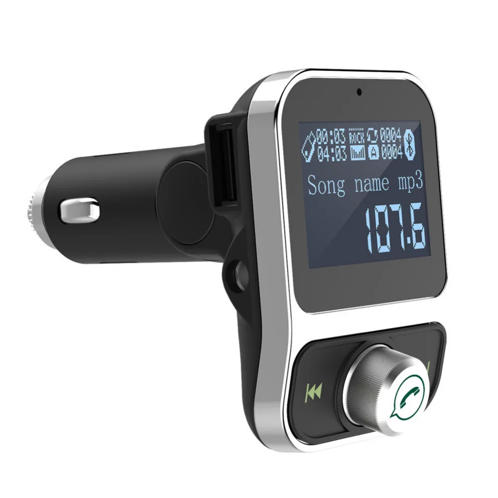 Dual USB Bluetooth Car Charger Car MP3 Player Cigarette Lighter Charger
