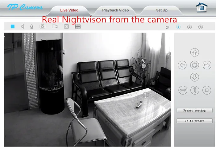 2MP 1080P IP Camera  Wireless Indoor 5