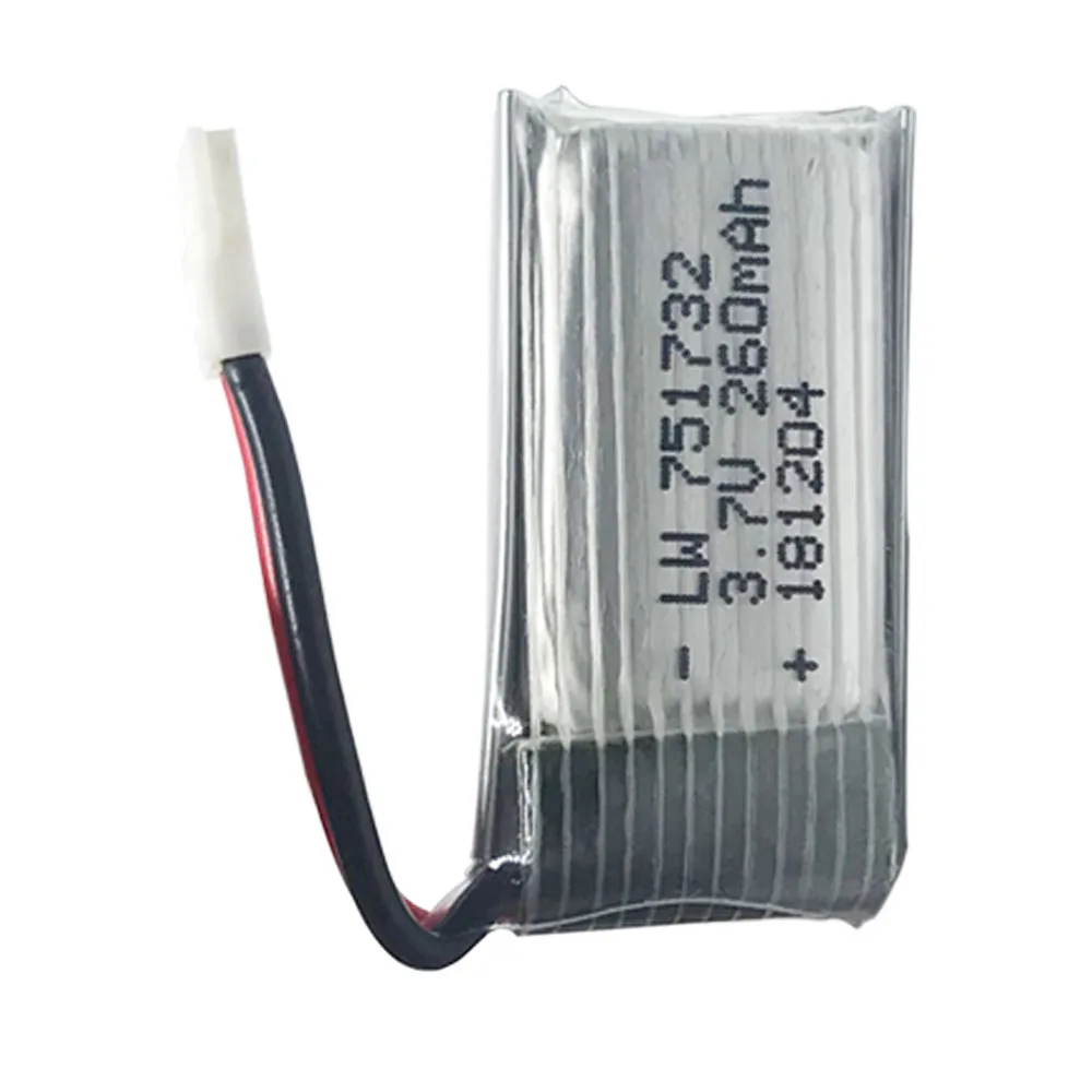 10 шт. 3 7 в 260 мАч Li po батарея для H8 Mini Eachine H48 3D RC Quadcopter аксессуары Дрон игрушка