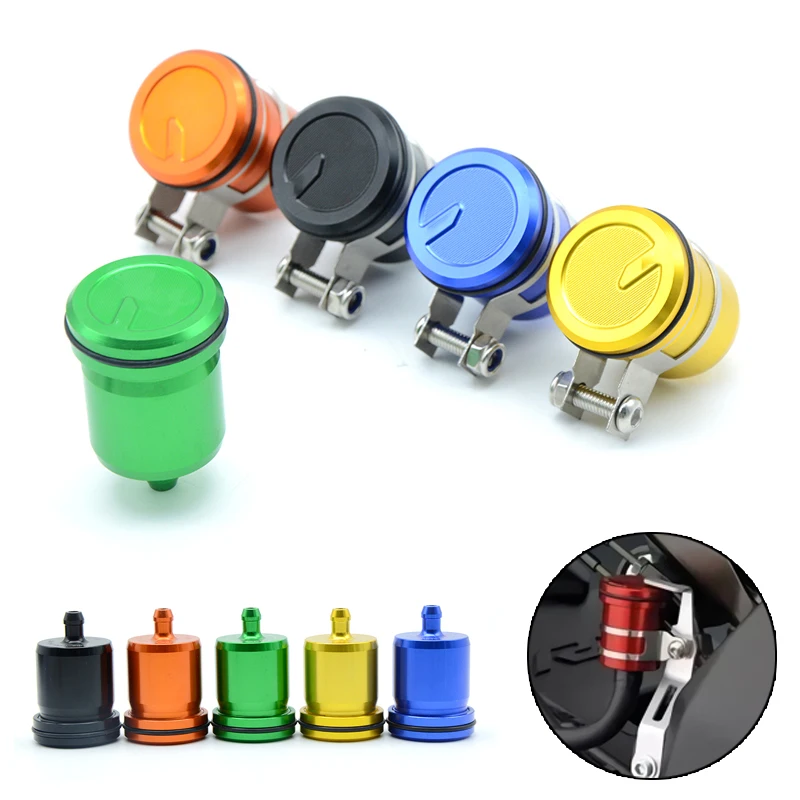 Universal Motorcycle Brake Fluid Reservoir Clutch Tank Oil Fluid Cup