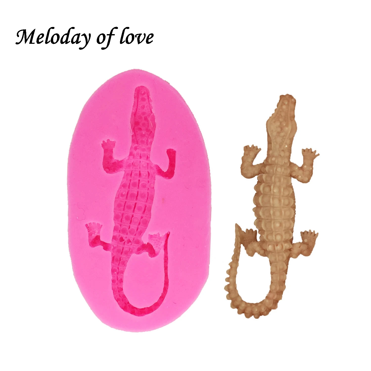 3D Gecko Форма силиконовая форма помадка печенья выпечки инструменты для украшения