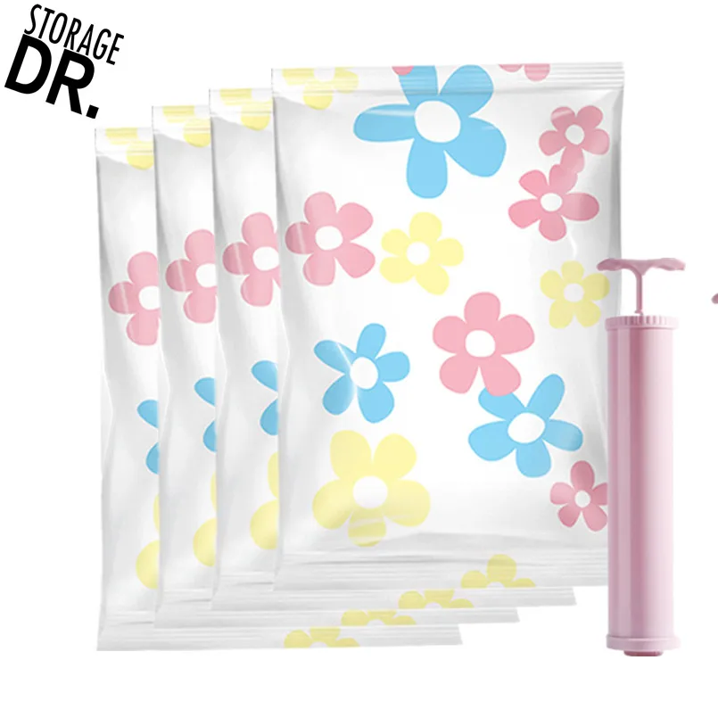 DR STORAGE vacuum clothes storage bags вакумные пакеты для одежды вакумный пакет насос вакуумных