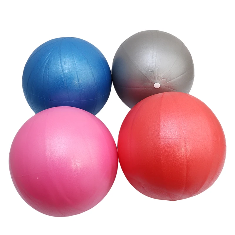 25cm Inflatable Yoga Ball Exercise Fitness Pilates Ball Balance Exercise Gym Pump Yoga Balance