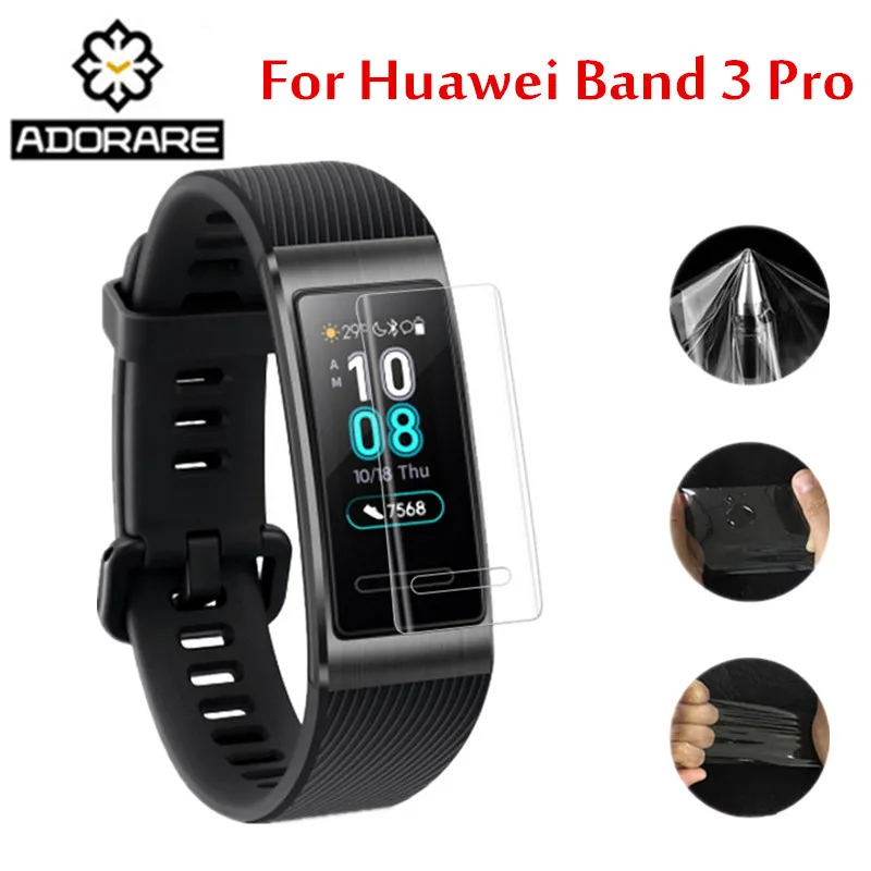 

2PCS/3PCS/5PCS HD Screen Protectors For Huawei Band 3 Pro Smart Band Bracelet TPU Clear Film Accessories For Huawei Band 3 Pro