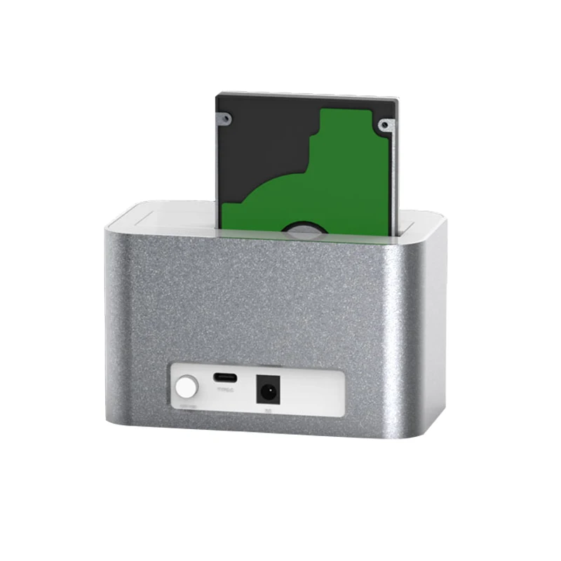 Type C HDD Docking Station USB3 1 Max 10Gbps Speed Full Aluminum Portable Type C HDD 1