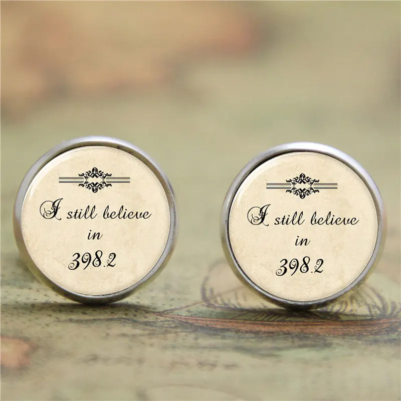 10pairs/lot Quote earring, I Still Believe in 398.2 earring glass Photo Inspirational Jewelry