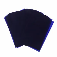 50 листов темно-синий 18 К тонкий тип двухсторонний углеродный Копир Трафарет переводная бумага школьные офисные канцелярские принадлежности C26