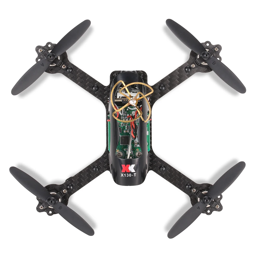 Оригинальный XK X130 T 5 8G FPV 3D/6G режим гоночный Дрон с HD камерой 2 4G 4CH карбоновая рамка