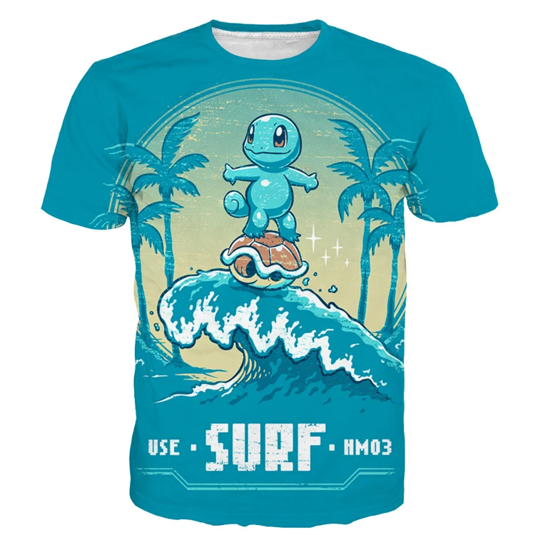 Aliexpress Buy Cute Cartoon Pokemon t shirts