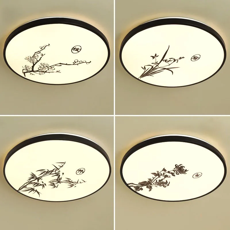 

Round LED Ceiling Light Lighting Fixture Lamp Surface Mount Living Room Bedroom Bathroom Remote Control Home Decoration Kitchen