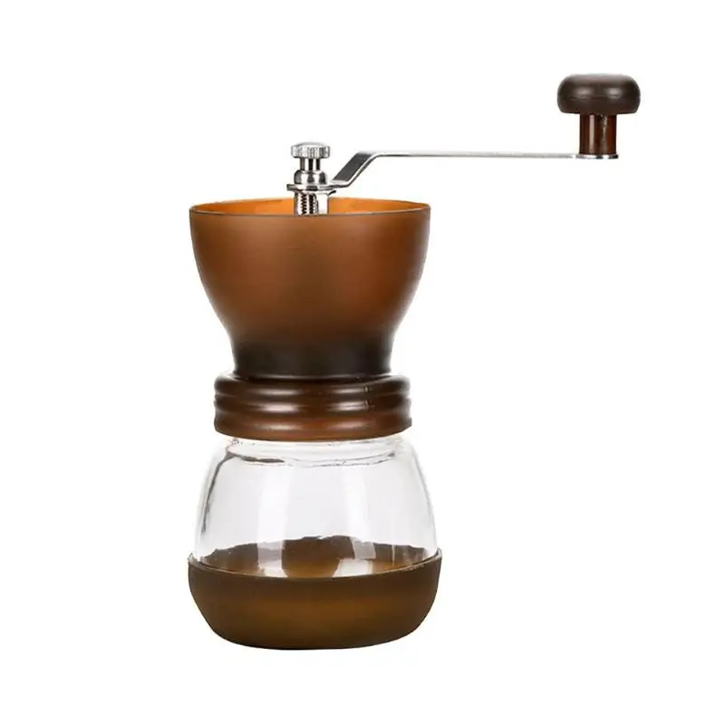 دروبشيب الرجعية القهوة اليدوية طاحونة القهوة طاحونة اليد Coffeeware القهوة الفاصوليا الفلفل مطحنة التوابل خزان المحمولة طاحونة آلة دروبشيب الرجعية القهوة اليدوية طاحونة القهوة طاحونة اليد Coffeeware القهوة الفاصوليا الفلفل مطحنة التوابل خزان المحمولة طاحونة آلة