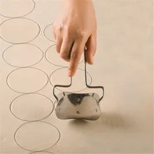 Утилита Портативный 1 шт. из нержавеющей стали пельменей обертка плесень тесто круг ролик машина клецки/пирог приготовления кондитерских резак