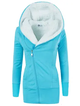 

ZOGAA 2018 Winter Women's Jackets Cotton Coat Padded Long Slim Hooded Parkas Female Plus Size Warm Wool Jacket Outwear Clothing