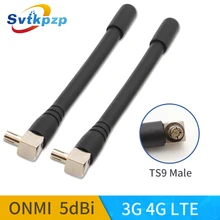 2 шт 3g 4G LTE Omni wifi TS9 антенна 1900-2700MHz 5dBi длинный диапазон TS9 Разъем модем Универсальный маршрутизатор антенны для huawei