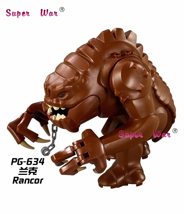 

PG634 Collection Rancor The Hut bricks building blocks Models Kid sets model toys for children