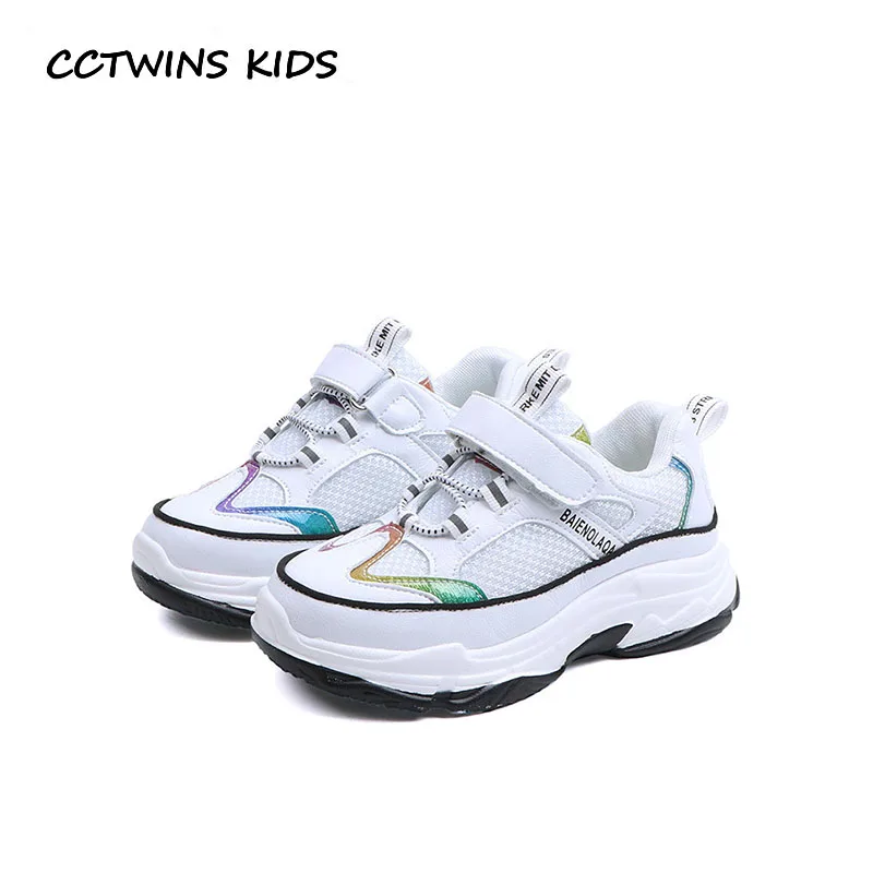 

CCTWINS KIDS 2019 Spring Children Mesh Breathable Shoe Baby Girl Casual Trainer Boy Brand Sport Sneaker Black FS2545