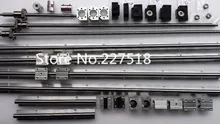 6 компл. линейный рельс SBR16 L350/750/1250 мм + SFU1605-1350/1350/950/450 мм шариковый винт + 4 BK12/BF12 + 4 D25-L30-6.35 * 10 мм Пара