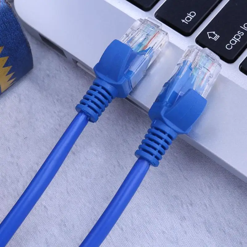 1/1.5/2/3/5/10m 8Pin Connector CAT5e 100M Ethernet Internet Network Cable Cord Wire Line for PC Router Laptop Modem Switches