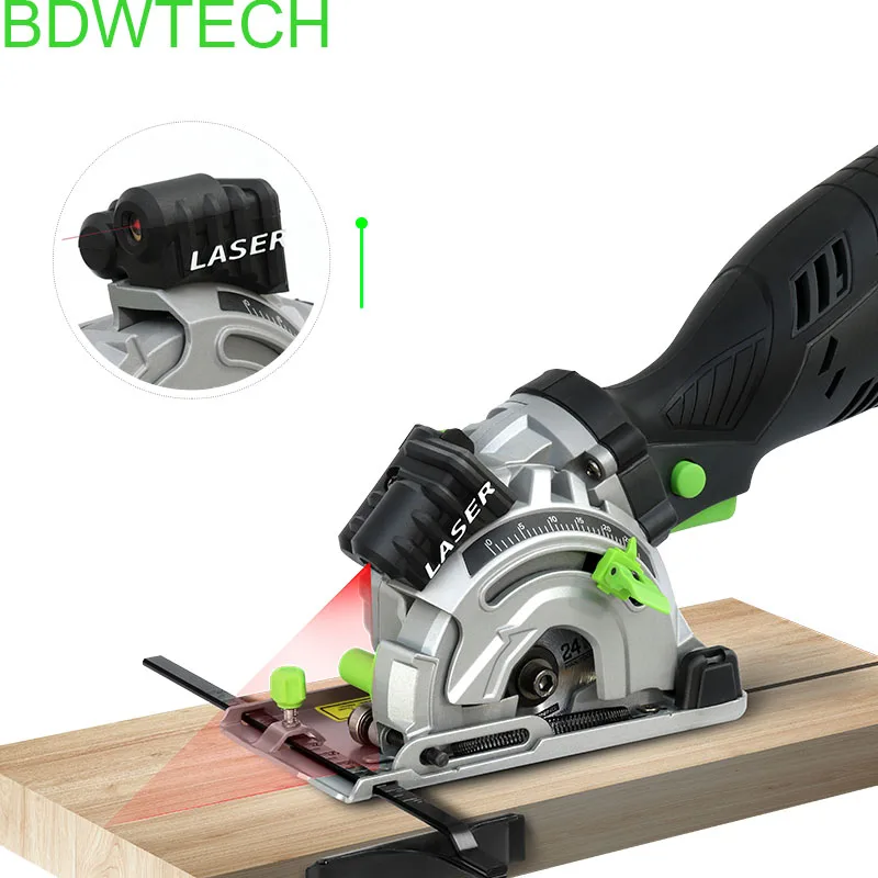 Najtaniej Mini piła tarczowa Bodew Tech 5.8Amp z ostrzem TCT o średnicy 89m \