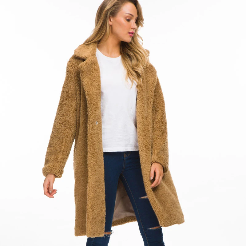 Nora long teddy coat Clearance