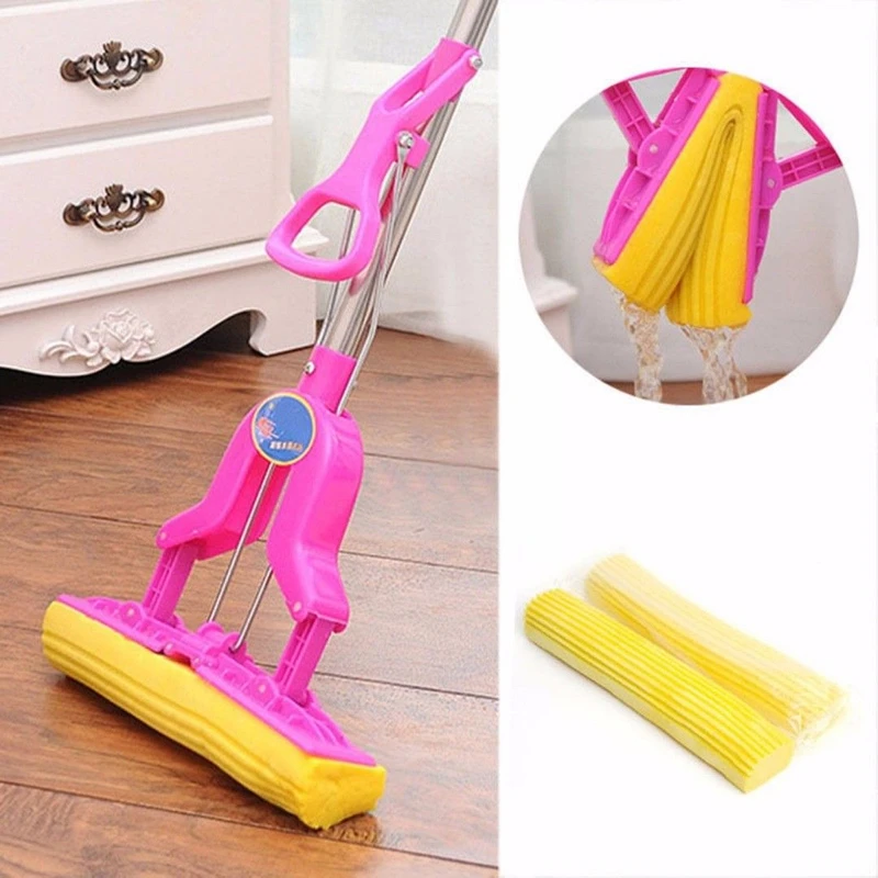 

1pcs PVA Sponge Foam Rubber Mop Head Refill Replacement Home Floor Cleaning Wash Tool LTT9311