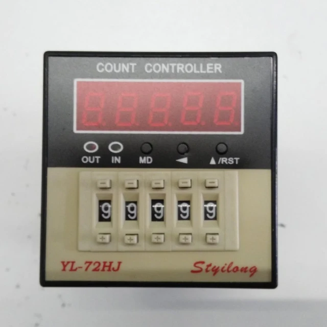 Compteur de - 1pcs Longueur mécanique Compteur De Compteurs Roue à Rouleaux