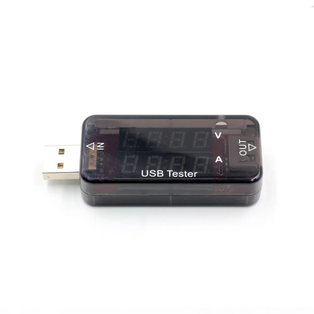 USB зарядное устройство Тестер двойной ряд показывает USB ток напряжение зарядный детектор мобильный ток питания и Вольтметр Амперметр Напряжение