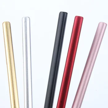 

100 PCs Korean Stationery Metal Color Neutral Pen Examination Stationery Creative Triangle Metal Office Sign Pens