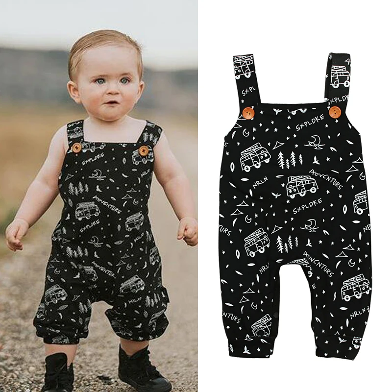 Newborn Baby Boys Romper Sleeveless 