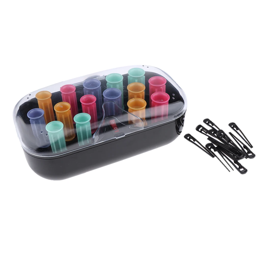 15Pcs 1.18 inch / 0.98 Inch Hair Rollers / Hot Rollers For Lift & Volume, For Use On Short Medium and Long Hair