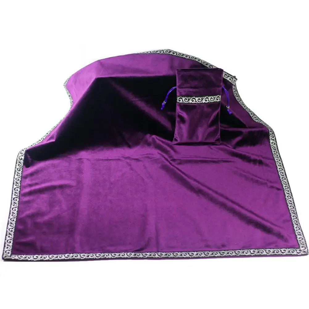 

1 Piece Altar Tarot Cards Bag Party Table Cloth Board Game Tablecloth Divination Wicca Velvet Vintage Retro Tapestry