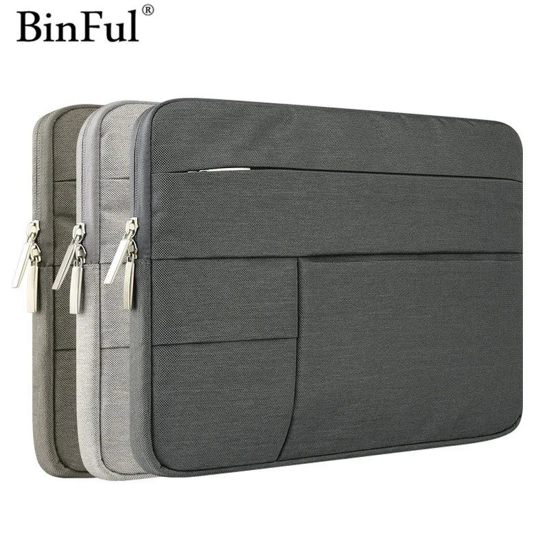 Binful для Macbook Air Pro Чехол водонепроницаемый ноутбук Сумка PC ноутбук рукав 11 12 13 14 15,6 дюймов чехол для Dell hp acer lenovo