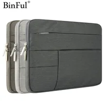 Binful для Macbook Air Pro Чехол водонепроницаемый ноутбук Сумка PC ноутбук рукав 11 12 13 14 15,6 дюймов чехол для Dell hp acer lenovo